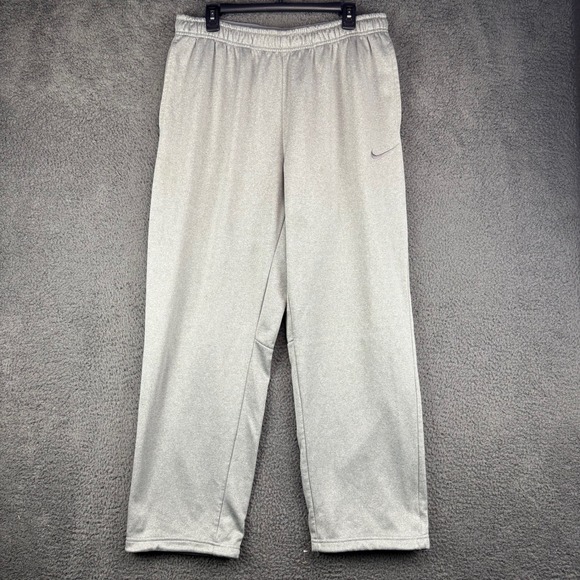 Nike Therma Fit Mens Grey Athletic Track Pants Sweatpants XXL - Picture 1 of 8